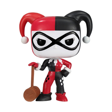 Figurină Funko Pop! Vinyl: DC - Harley Quinn cu ciocan