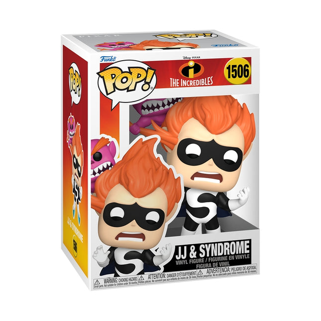 Funko Pop! Figurină din vinil: Disney: Incredibles - Jj & Syndrome