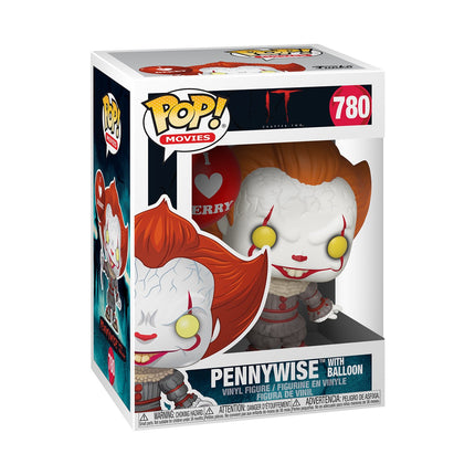 Funko Pop! Vinyl Figure: It Chapter 2 - Pennywise W/ Balloon, 9,5 cm