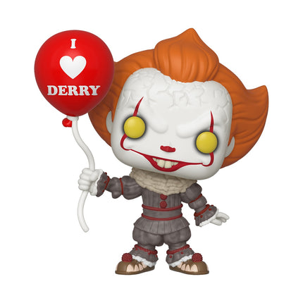 Funko Pop! Vinyl Figure: It Chapter 2 - Pennywise W/ Balloon, 9,5 cm