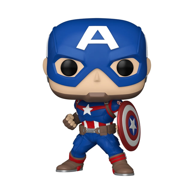 Funko Pop! Figurină vinil: Marvel - Captain America