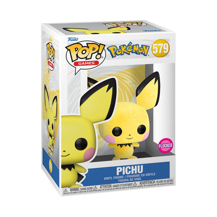 Funko Pop! Figurină din vinil: Pokemon - Pichu (Flocat)