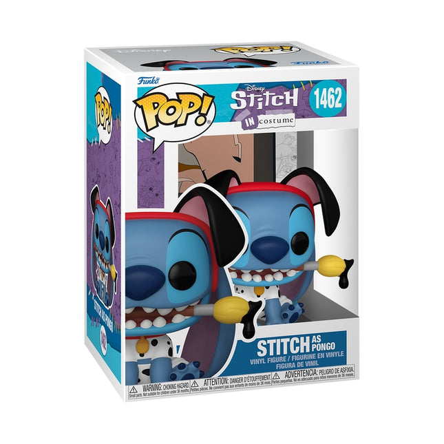 Funko Pop! Figurină vinil: Stitch (costum 101 Dalmatians)