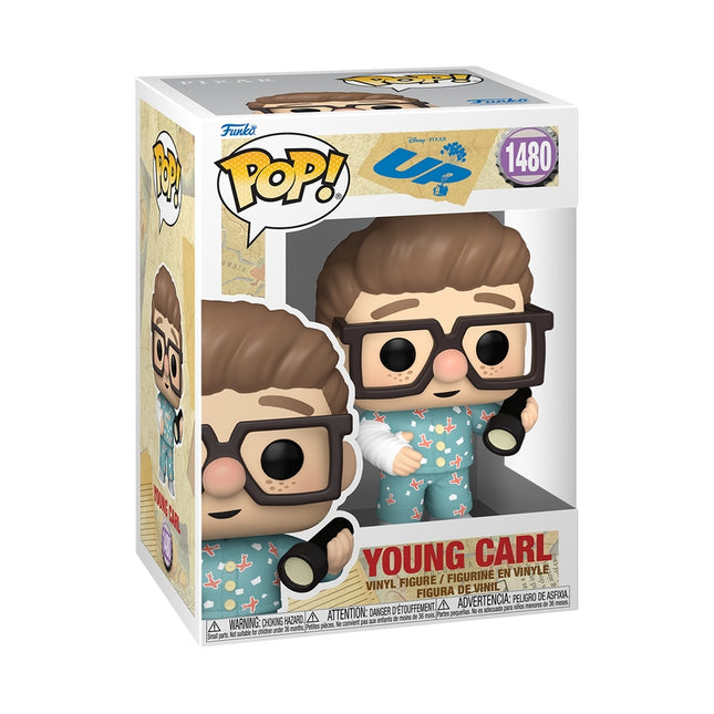 Funko Pop! Figurină din vinil: Up! - Carl tânăr