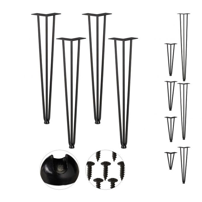 Set de 4 ace pentru picior de mobilier
