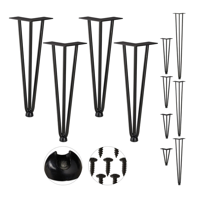 Set de 4 ace pentru picior de mobilier