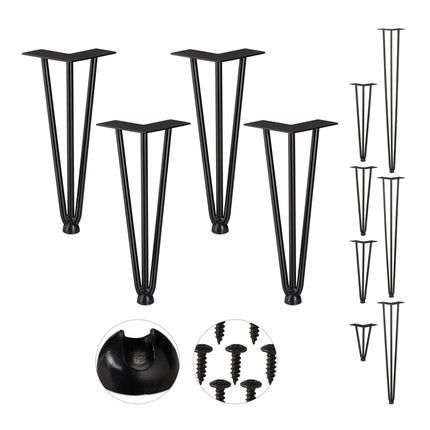 Set de 4 ace pentru picior de mobilier