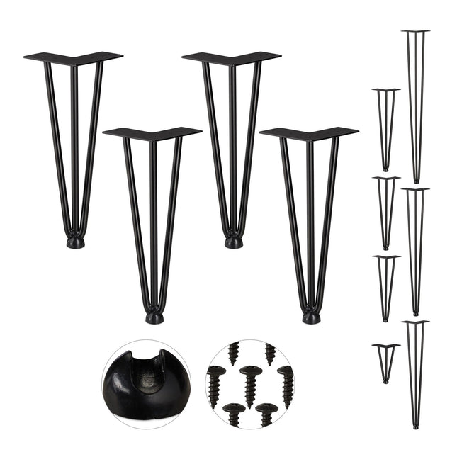 Set de 4 ace pentru picior de mobilier