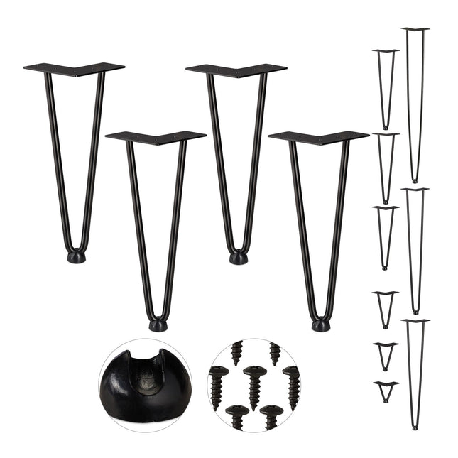 Set de 4 ace pentru picior de mobilier
