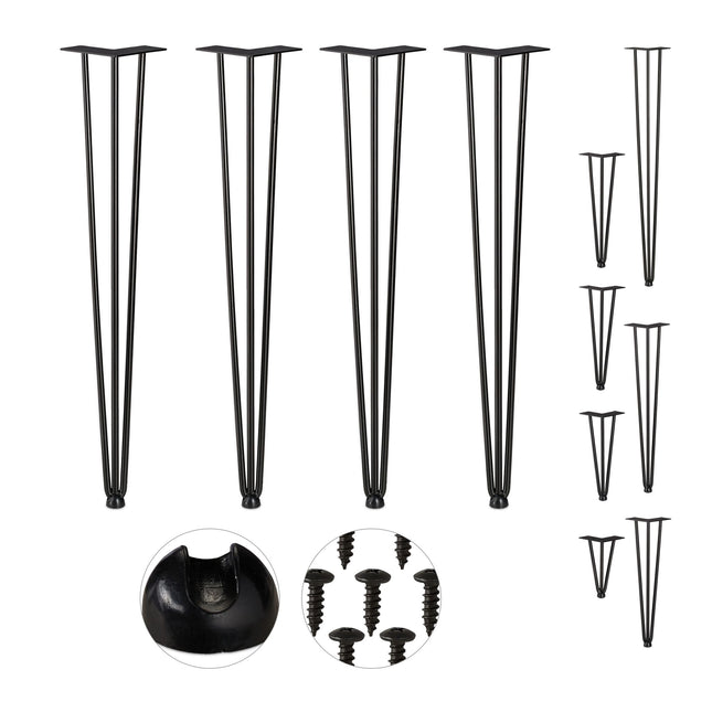 Set de 4 ace pentru picior de mobilier