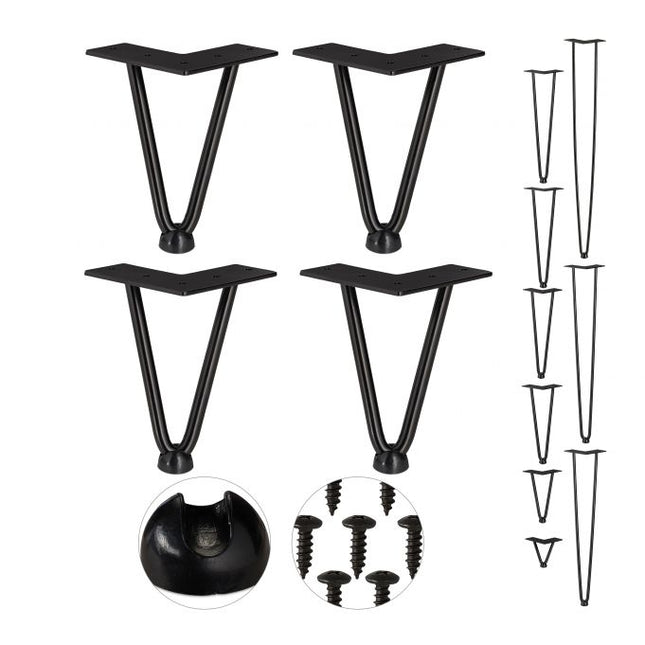 Set de 4 ace pentru picior de mobilier