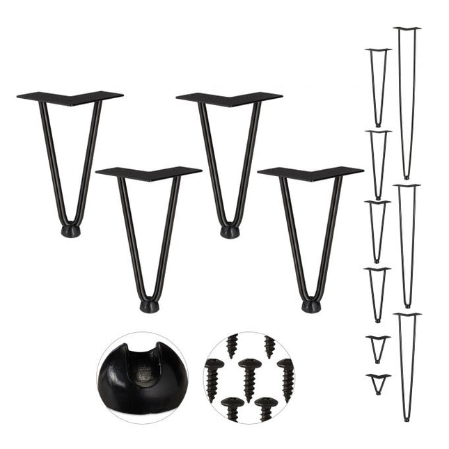 Set de 4 ace pentru picior de mobilier
