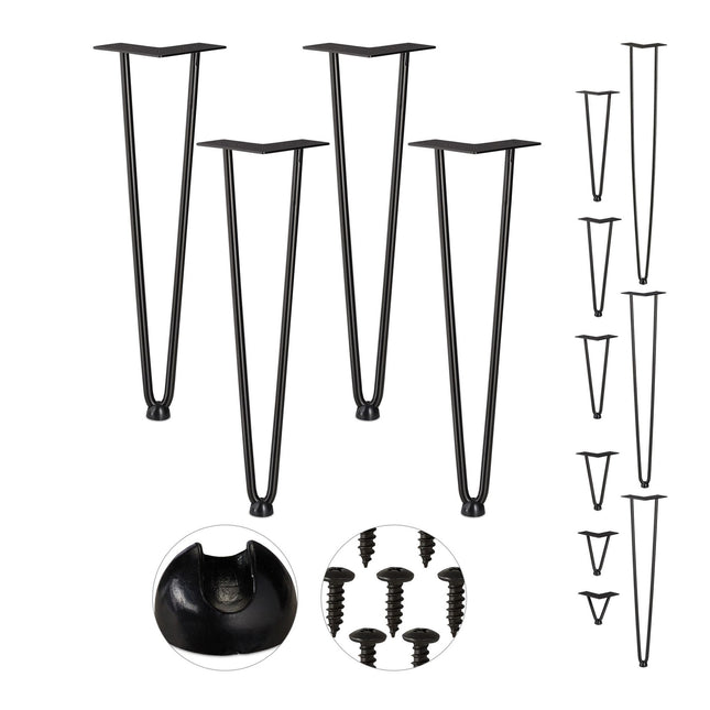 Set de 4 ace pentru picior de mobilier