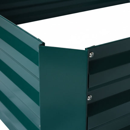 Galvanised Iron Raised Garden Bed – Square Planter Box