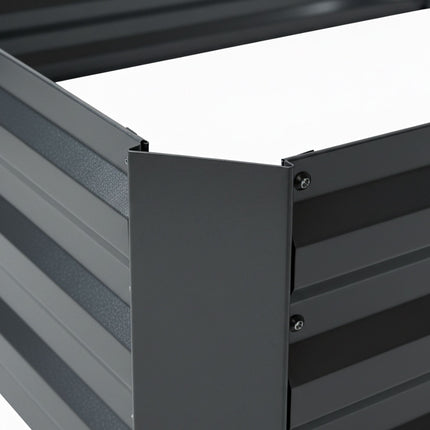 Galvanised Metal Raised Garden Bed – Optimal Drainage