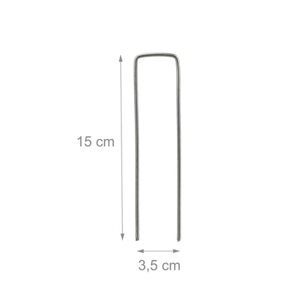 Set de 25 cuie de fixare galvanizate