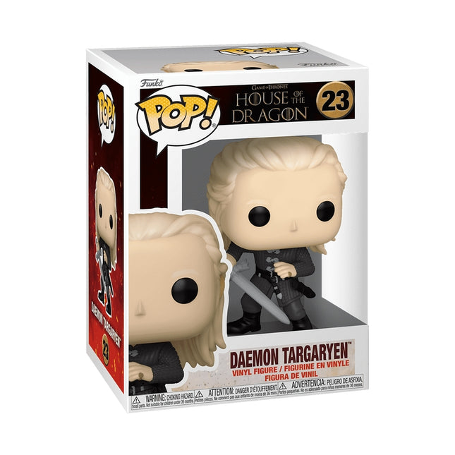 Figurină de vinil Funko Pop Daemon Targaryen din Game of Thrones