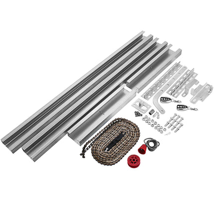 Garage Door Opener Kit, 1000N, 2 Remotes, 24V DC