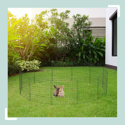 Gard de gradina cu arc - Gard metalic de protectie pentru iaz