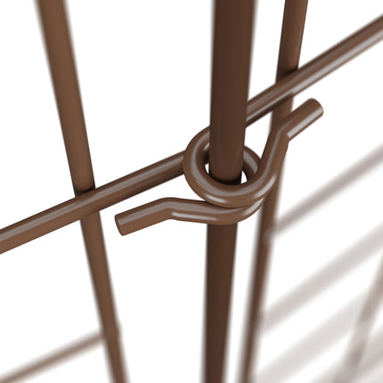 Gard de gradina cu arc - Gard metalic de protectie pentru iaz