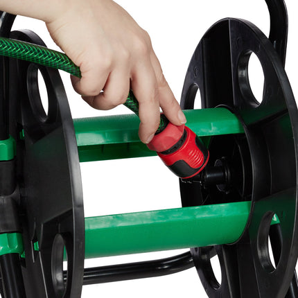 Carucior tambur pentru furtun de gradina, 30m udare manuala