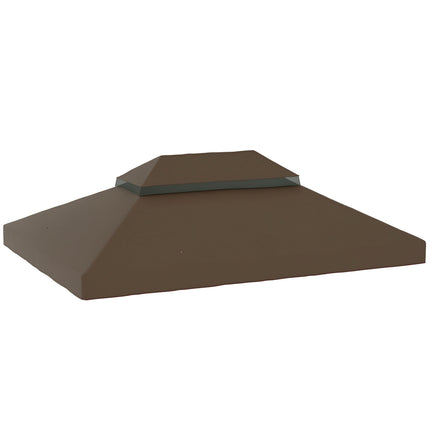 Prelată pentru pavilion de grădină 3x4 m, material Oxford cu 2 straturi
