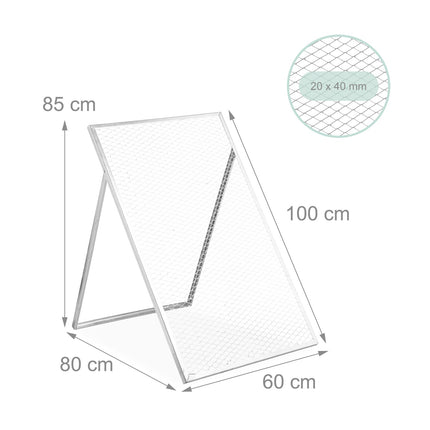 Sita Gradina 100x60 cm, Otel Galvanizat
