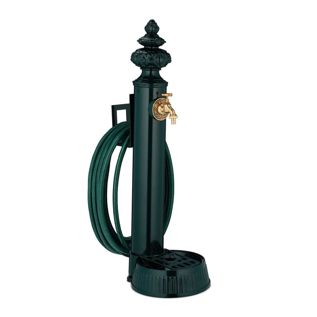 Fântână de grădină, 83 cm – Robinet, Lavoar, Suport furtun