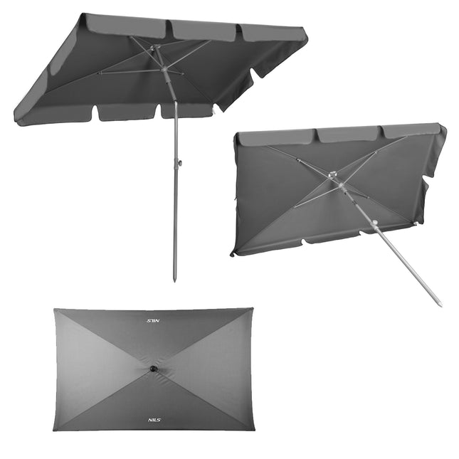 Umbrelă de grădină 220 cm, reglabilă, protecție UV