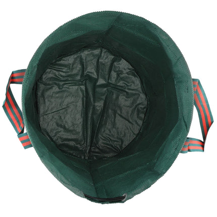 Waterproof 3x300L garden waste bags with handles