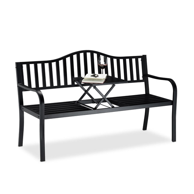 Banca de gradina cu masa integrata