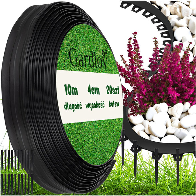 Garden border 4cm - 10m Gardlov 24561
