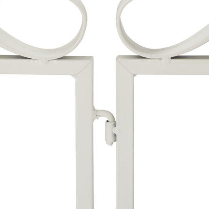 Garden fence with 3 panels