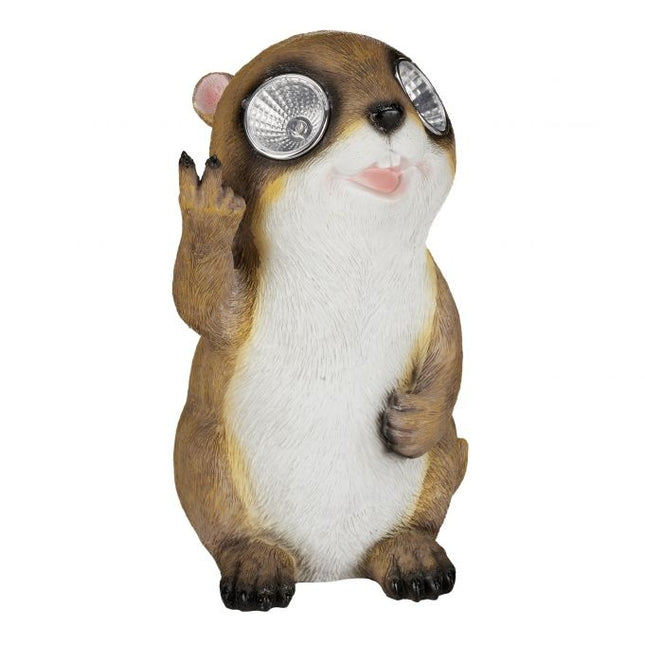 Figurină de grădină Marmot cu ochelari de soare