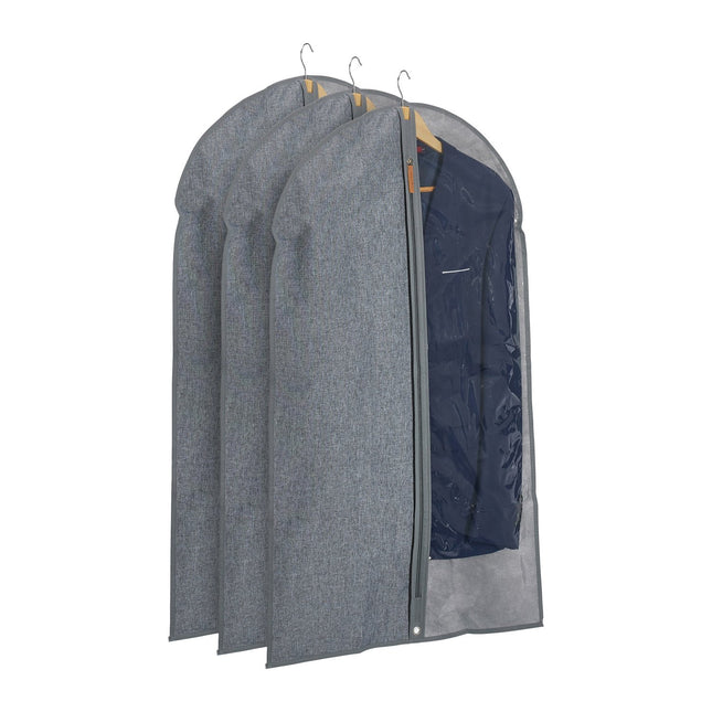 Set genți de îmbrăcăminte, pachet de 3, 99x58 cm, huse pentru costum și jachete