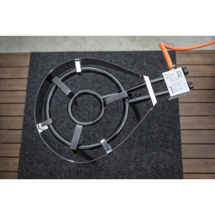 Gas ring Burner Enamelled 35cm