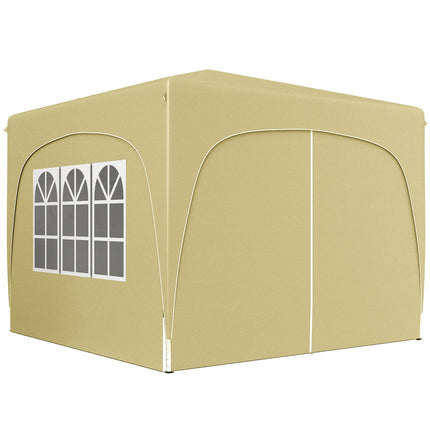 Water-repellent Pop-Up Gazebo 3x3m with UV protection