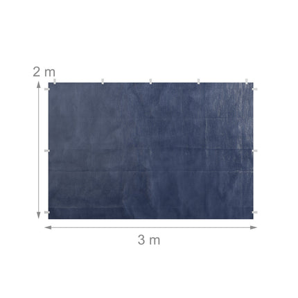Set panouri laterale pentru foișor, material PE rezistent la intemperii