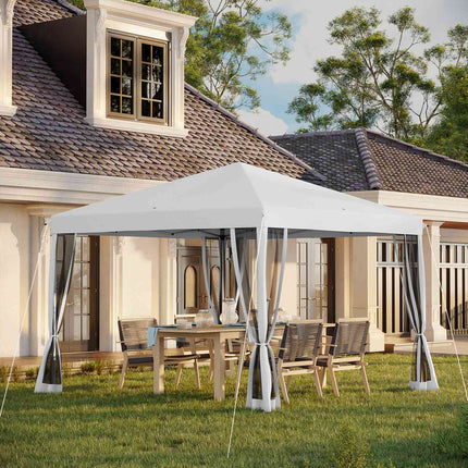 Water-repellent 3x3m Pop-Up Gazebo with UV protection