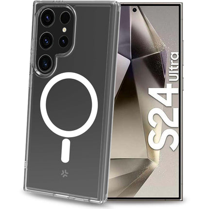 Gelskinmag Magnetic TPU Cover Galaxy S24 Ultra 5G Transparent