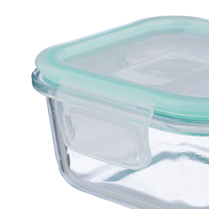 Recipiente din sticlă pentru depozitarea alimentelor cu capace ermetice