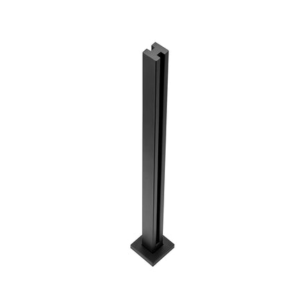 Glass Railing Post Clamp, 37.4 In, For 10–12mm Glass