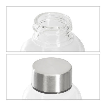 Sticle de băutură din sticlă - set de 8