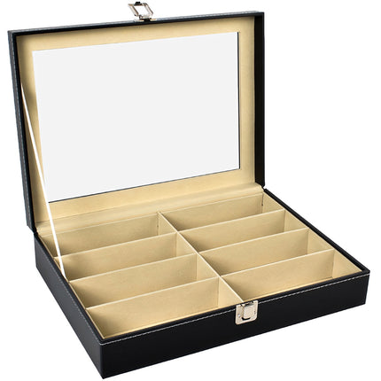 Organizator de ochelari cu 8 compartimente