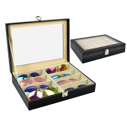 Organizator de ochelari cu 8 compartimente