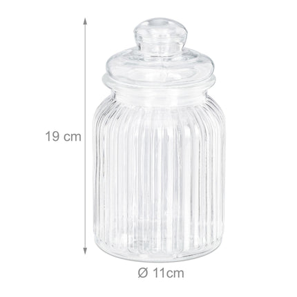 Borcane de sticlă 6-pachet 1.000 ml