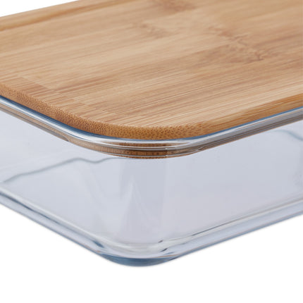 Set de 2 borcane de sticla cu capac