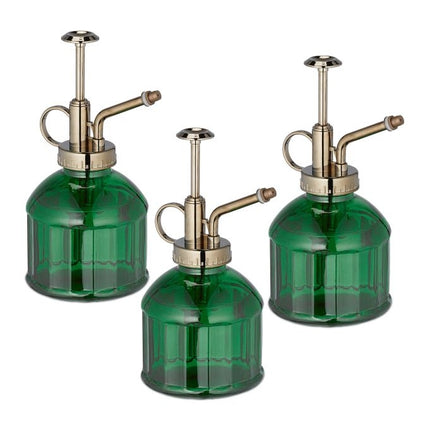 Flacon pulverizator din sticlă, set de 3