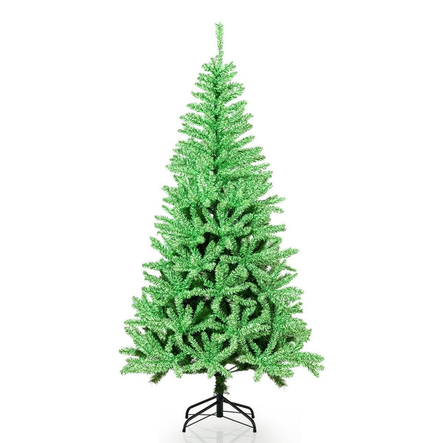 Brad de Crăciun artificial strălucitor de 180 cm, design pliabil
