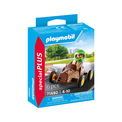 Set de joacă Go-Kart cu figurină și accesorii pentru copii